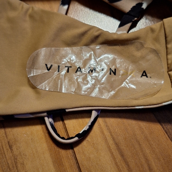 New Vitamin A wild Animal Print 10 L one piece Bodysuit sexy classic neutral - Picture 7 of 10